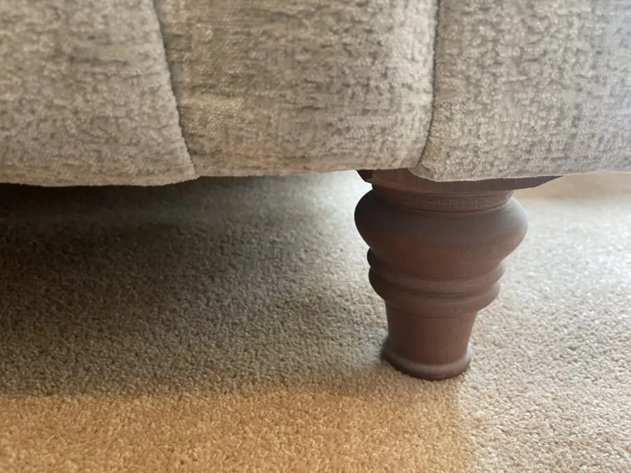 Silver grey 4 + 2 seater sofas