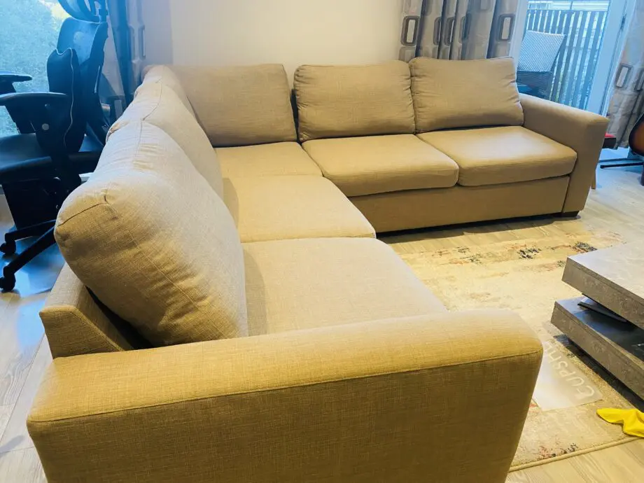 John Lewis- Beige 5 seater Corner Sofa