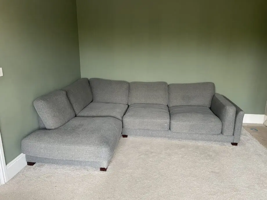 DFS Grey Boden Right Hand Facing Arm Open End Corner