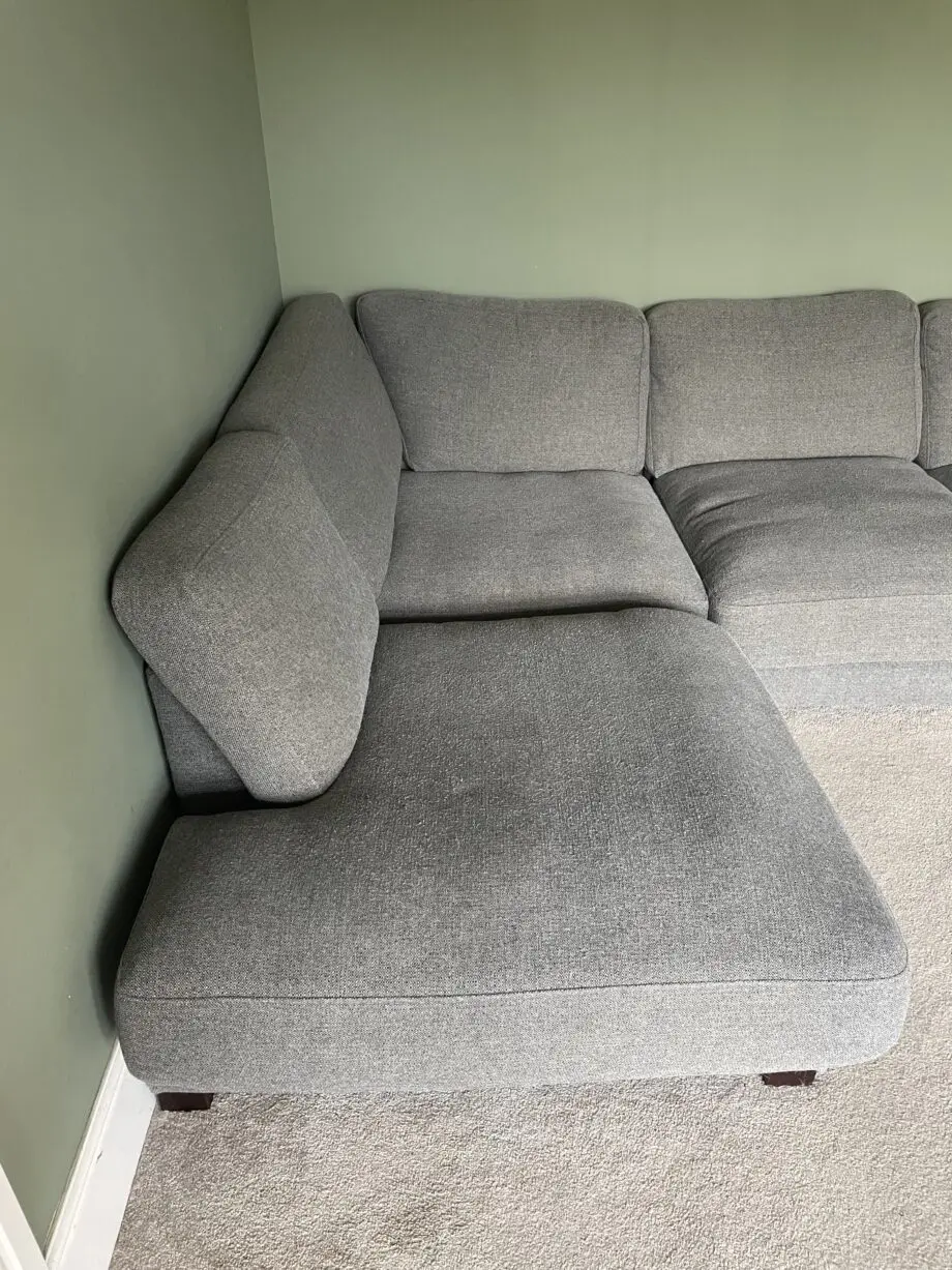 DFS Grey Boden Right Hand Facing Arm Open End Corner