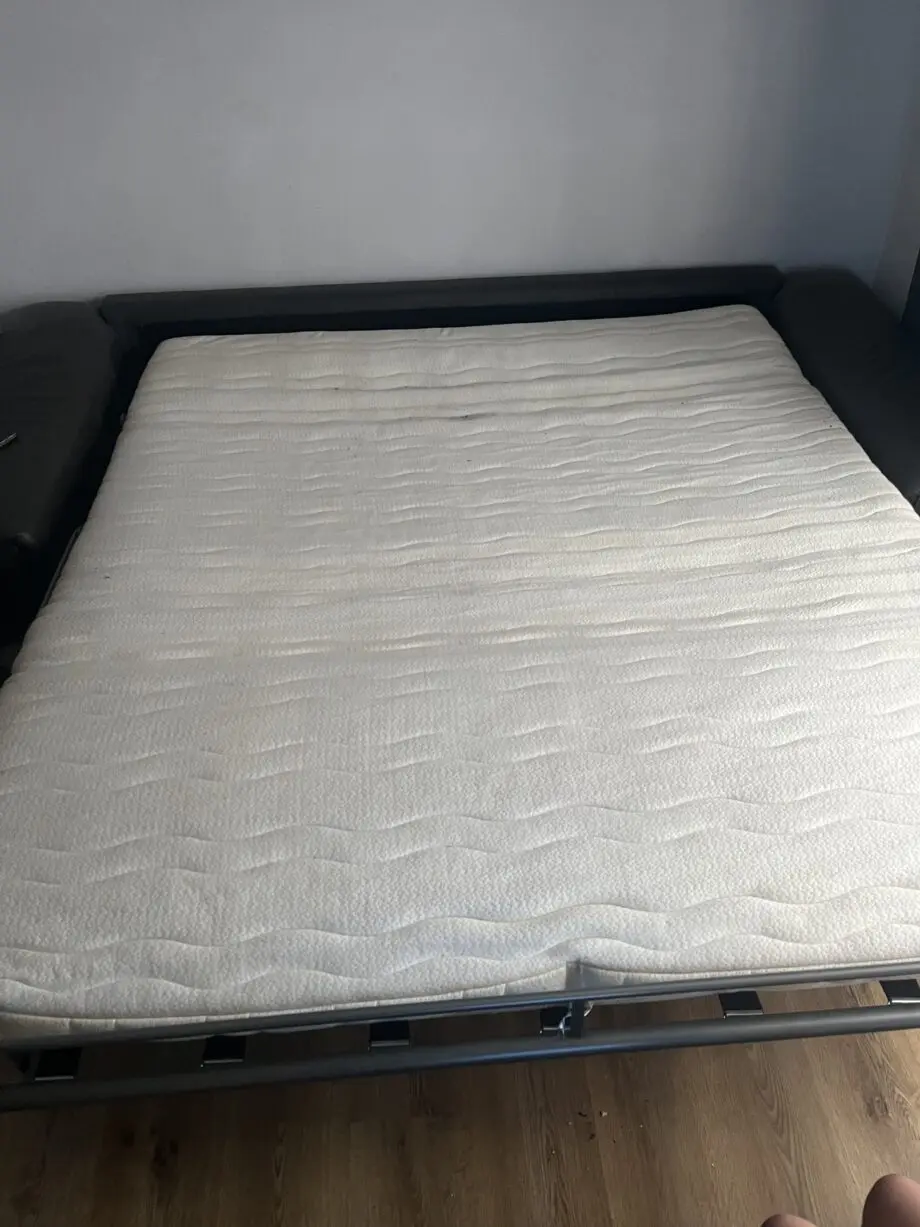 Grey sofa bed