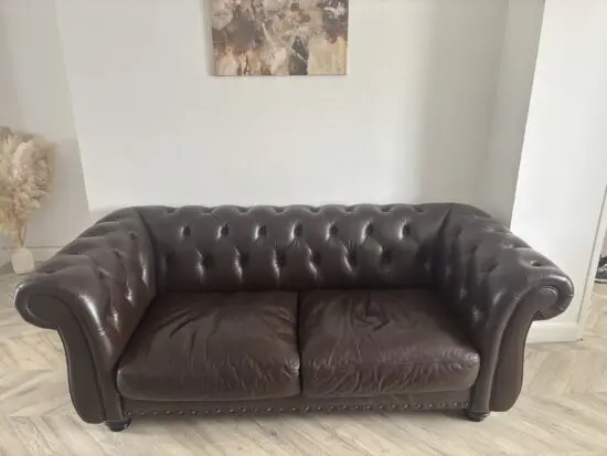 Very - brown leather sofa set