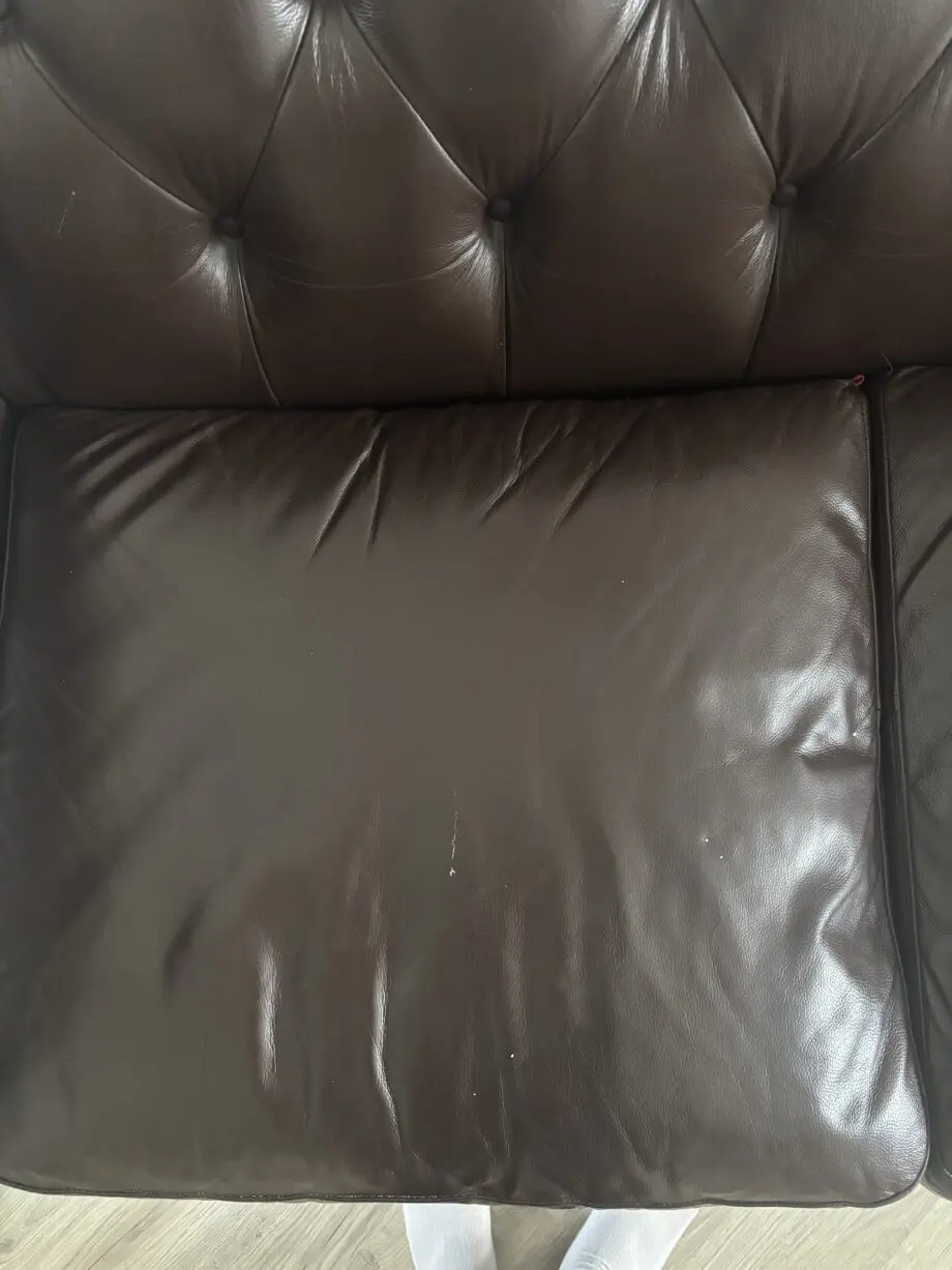 Very - brown leather sofa set