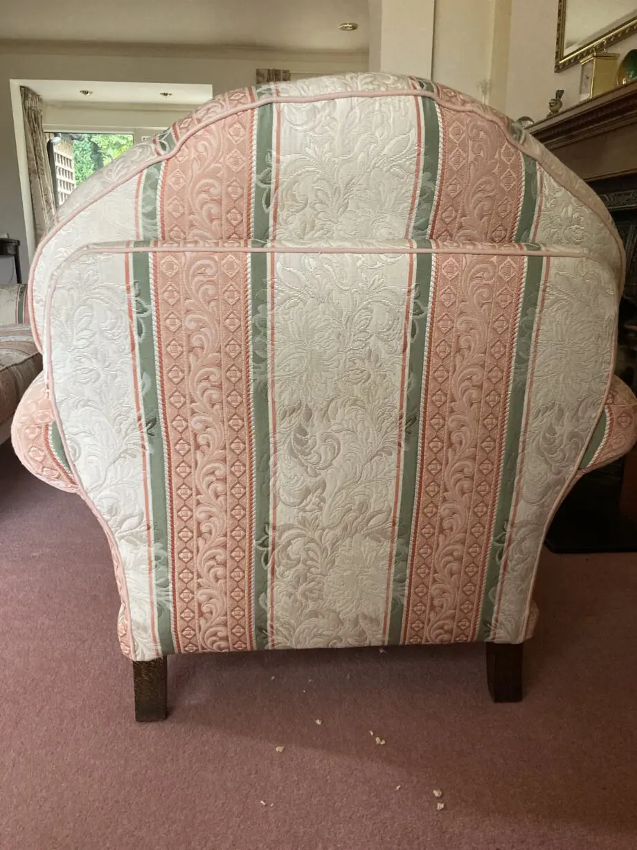 3 Piece Suite with footstool - excellent condition