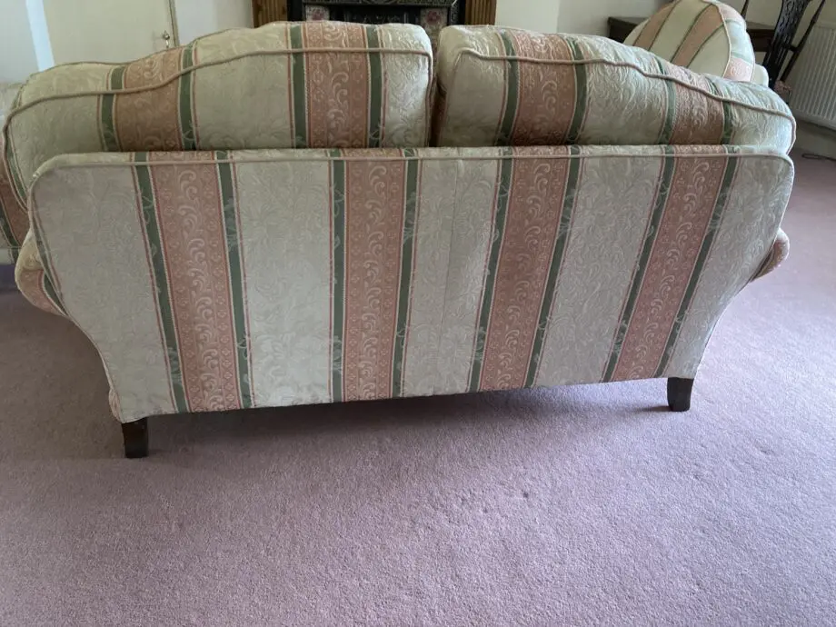 3 Piece Suite with footstool - excellent condition