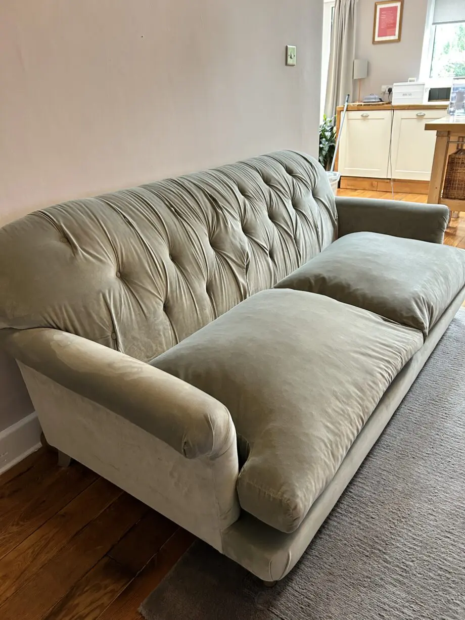 Loaf velvet sofa