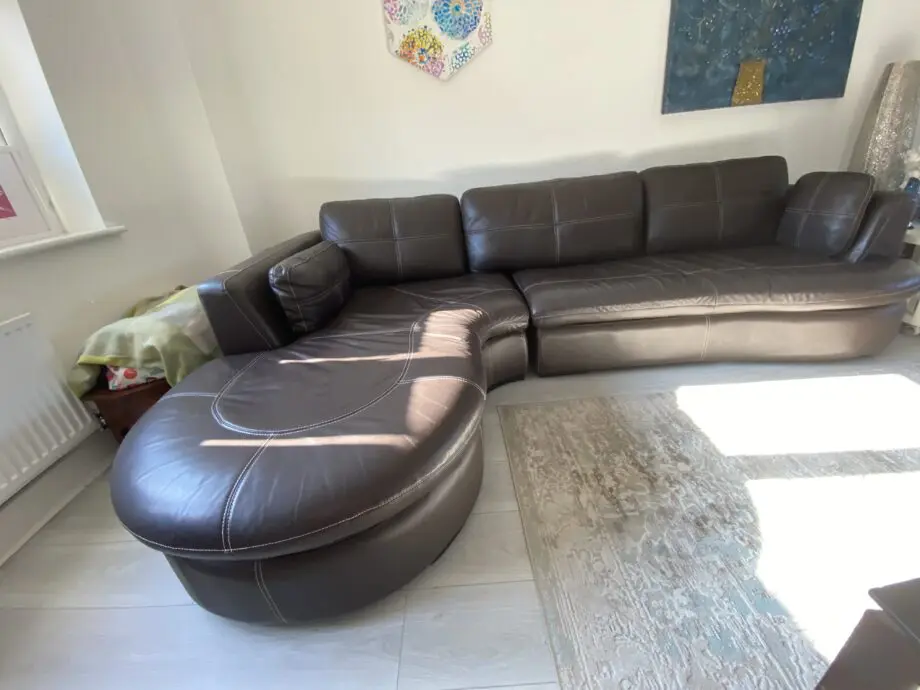 Brown Corner Sofa