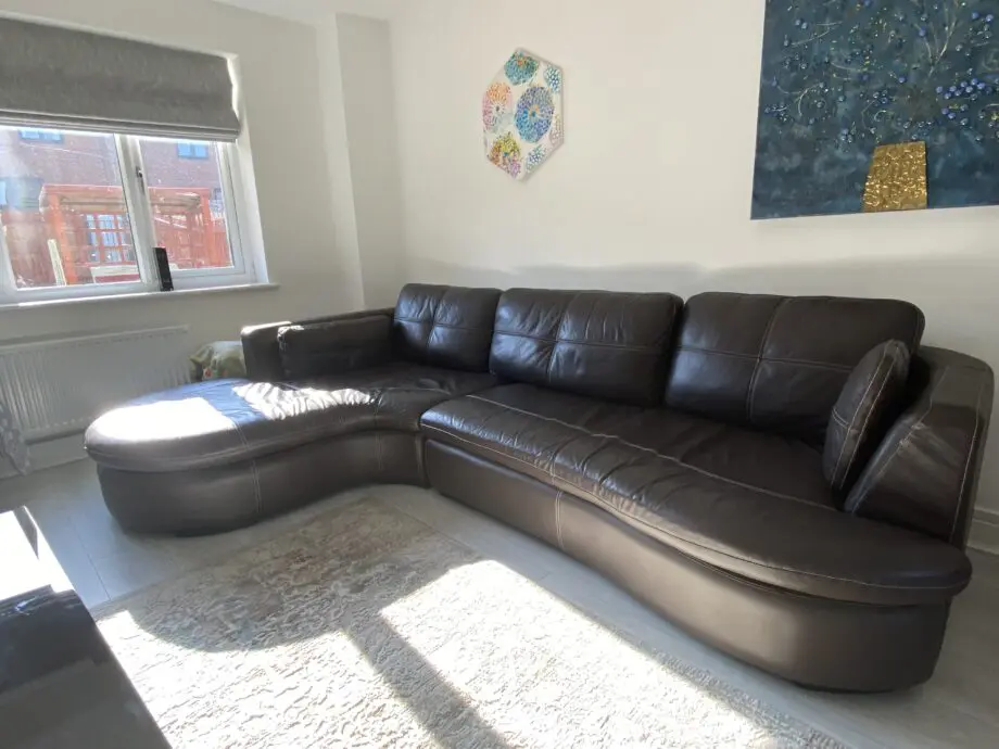 Brown Corner Sofa