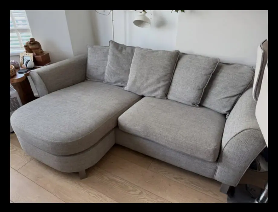 DFS Lorella pillow back 4 seater sofa