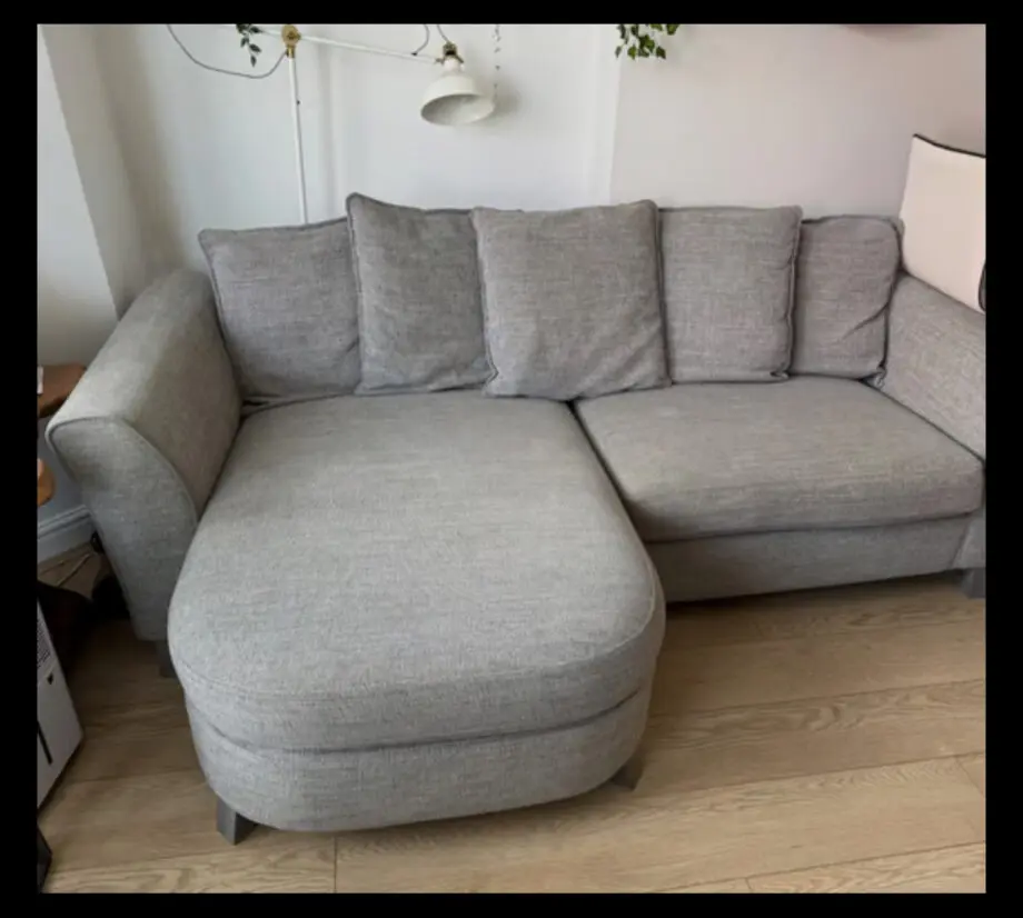 DFS Lorella pillow back 4 seater sofa