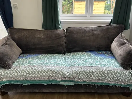 Lee Longlands, charcoal beloved sofa