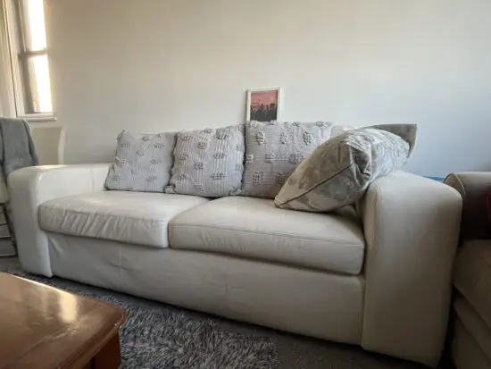 2 Seater Grey Sofa