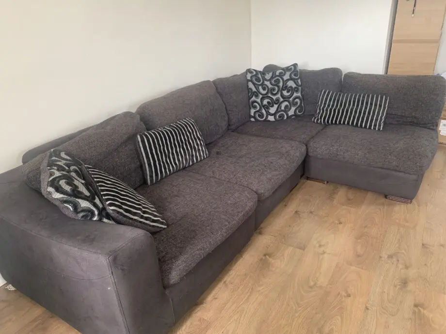 Large DFS sofa for sale, left hand facing.