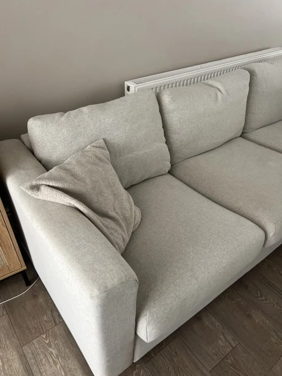 IKEA Vimle 3 seat sofa, with chaise longue/Gunnared beige
