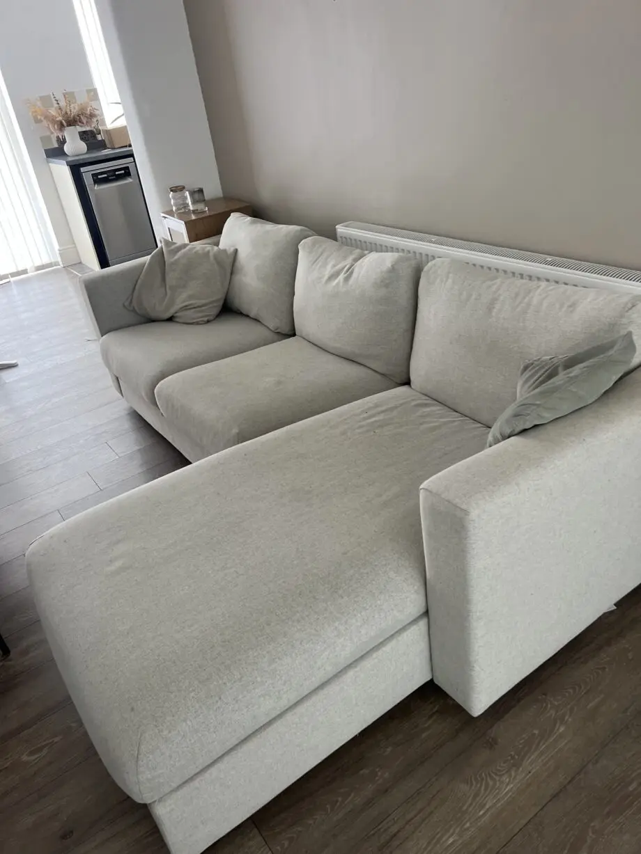 IKEA Vimle 3 seat sofa, with chaise longue/Gunnared beige