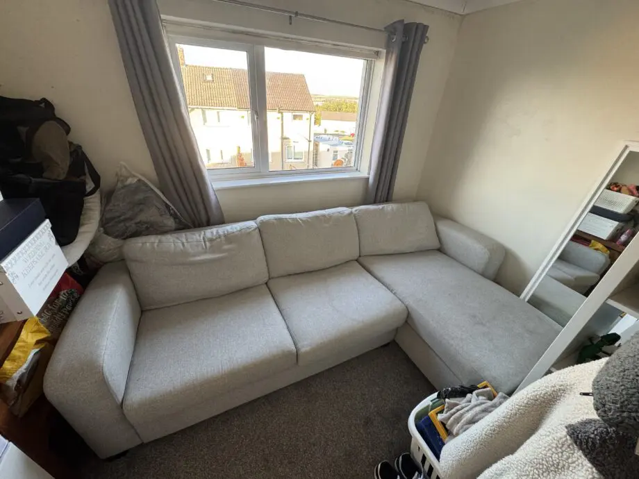 DFS Grey L-shape sofa (ZEMAAW4DQ01)