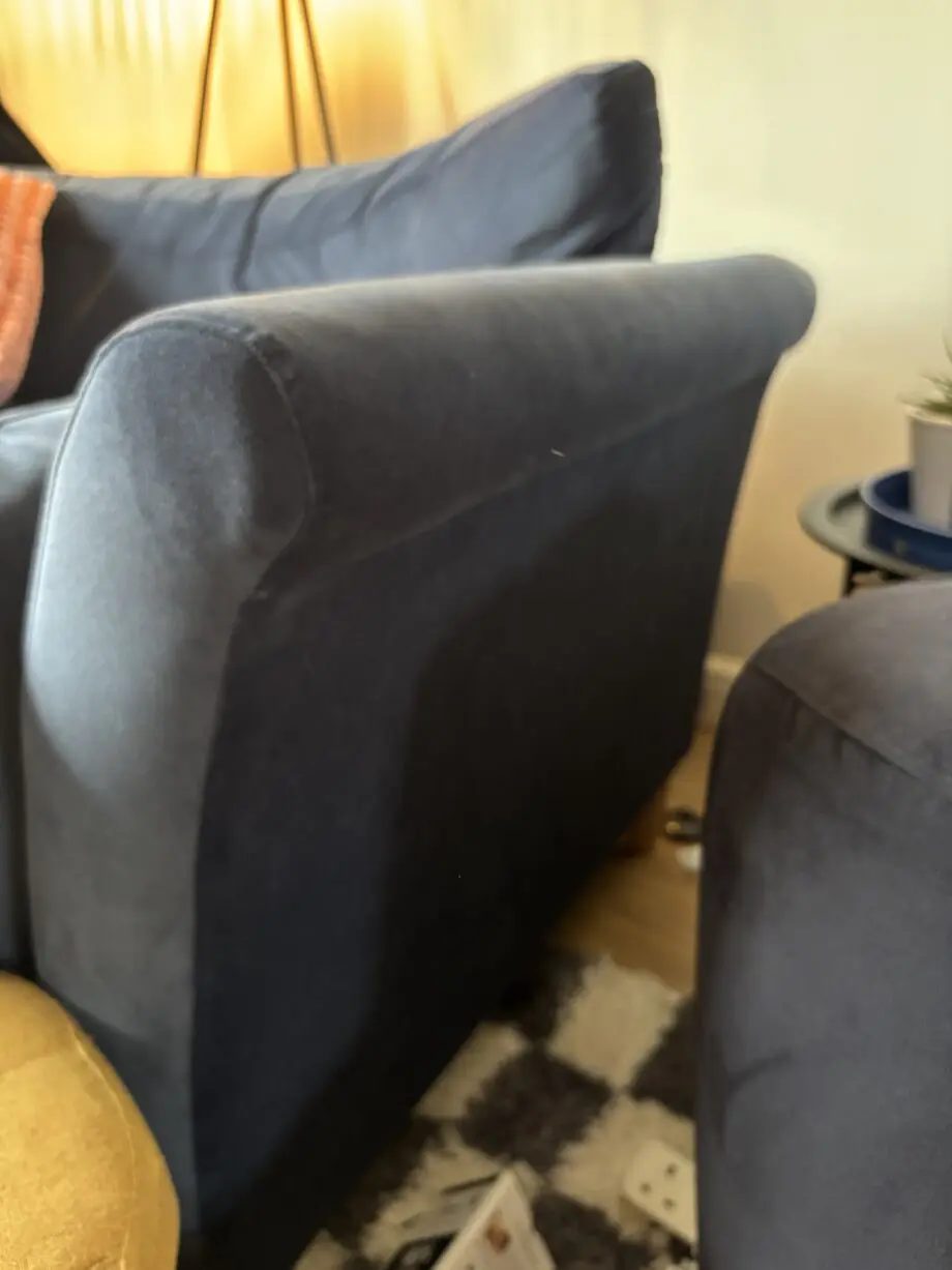 M&S Scarlett Loveseat in Navy.