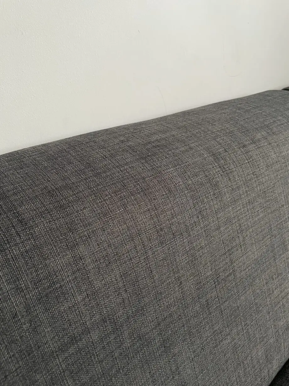 DFS modular L corner sofa set with footstool & storage pouffe