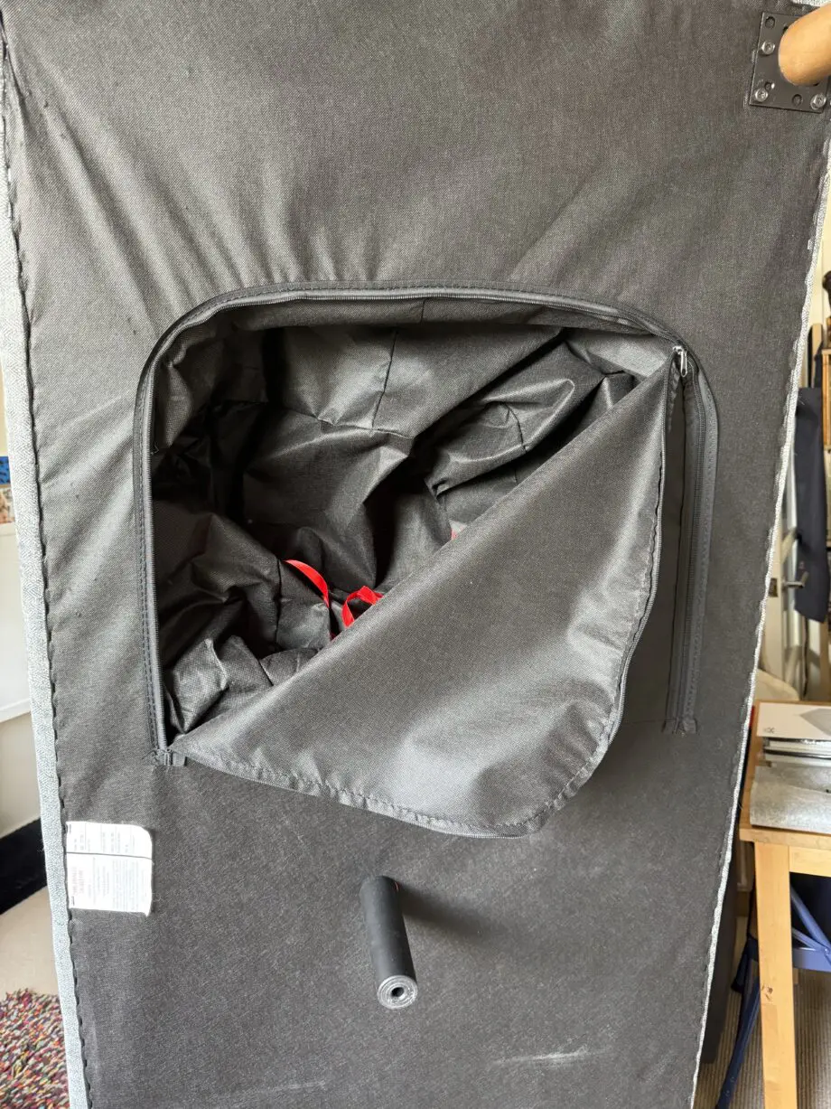 SCS Uxbridge Grey Fabric 3 seater