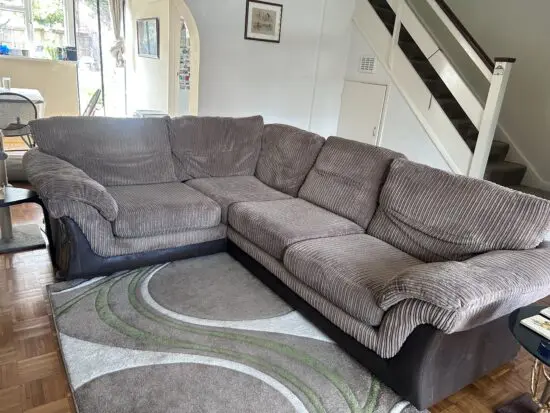 DFS Brown Corner Sofa