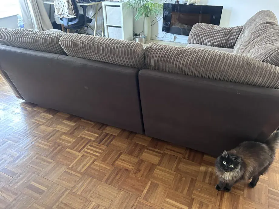 DFS Brown Corner Sofa