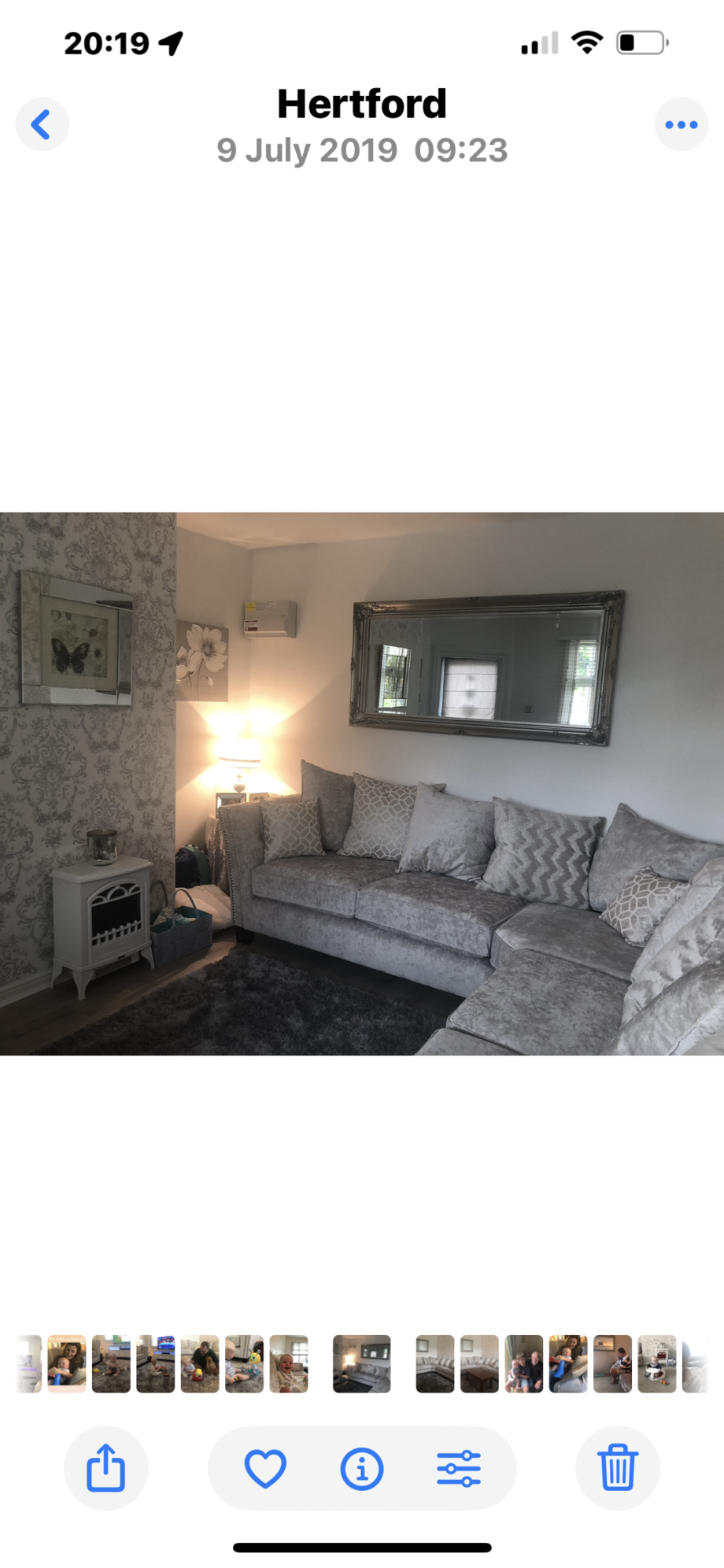 SCS cushion back corner sofa