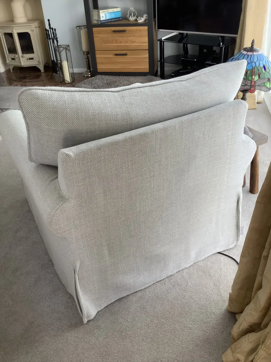 Collins & Hayes, Grey 2 Seater Sofa and Chair