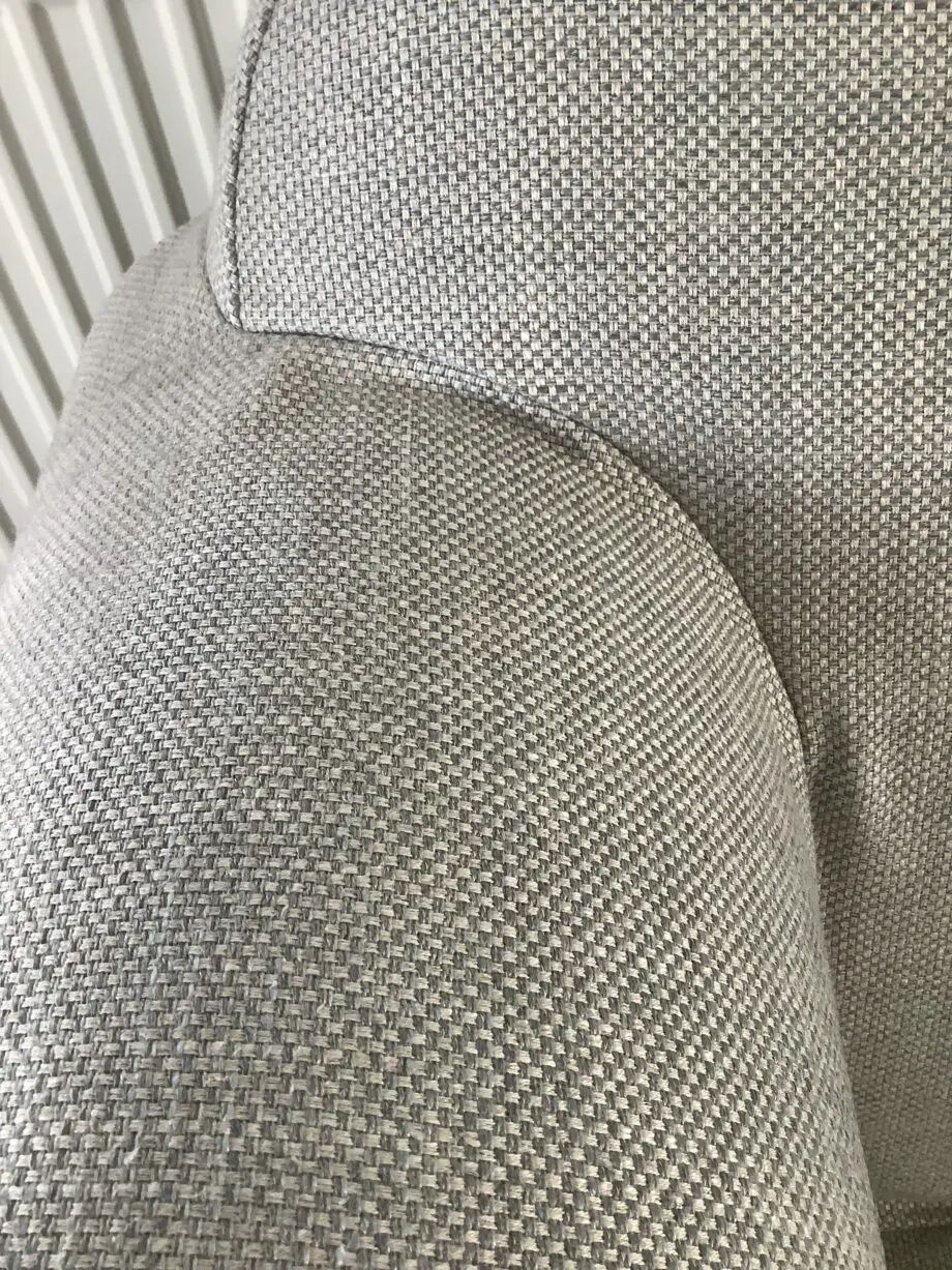 Collins & Hayes, Grey 2 Seater Sofa and Chair