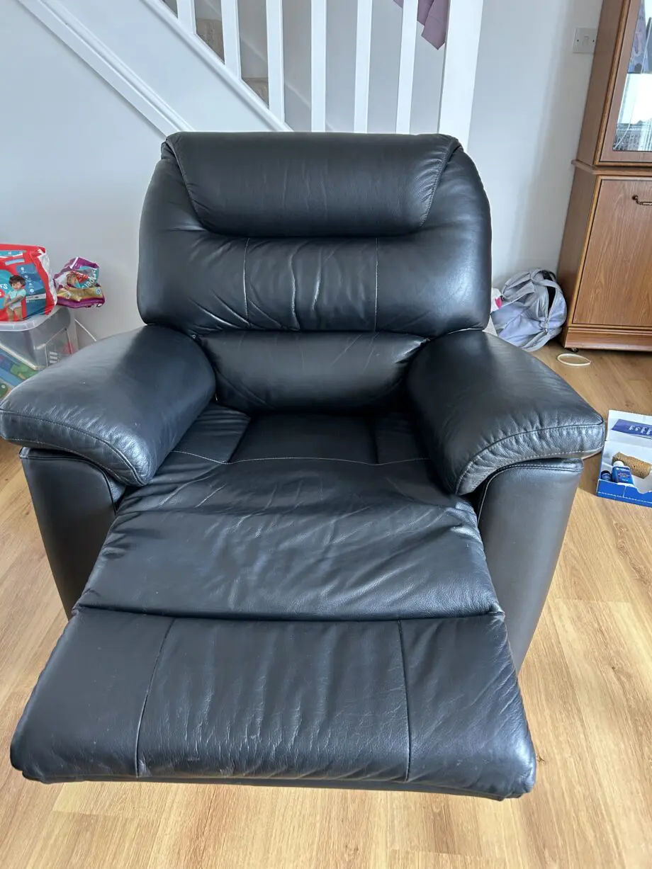 Scs lazy boy reclining sofa and chair