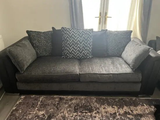 DFS Ollie pillow back 4 seater