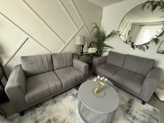 2x 2 Seater Sofas