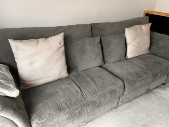 Dark Grey 4 seater sofa