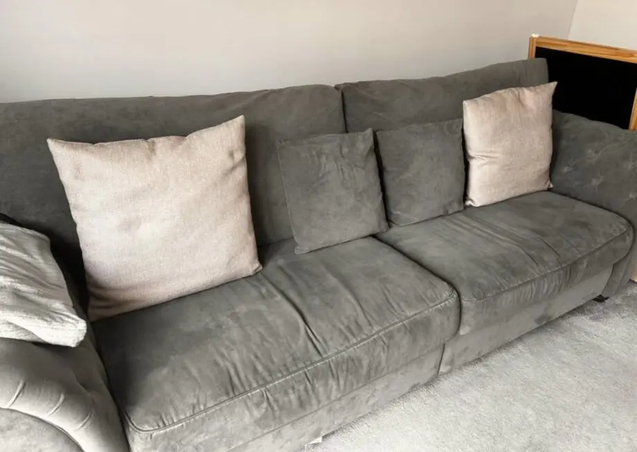 Dark Grey 4 seater sofa