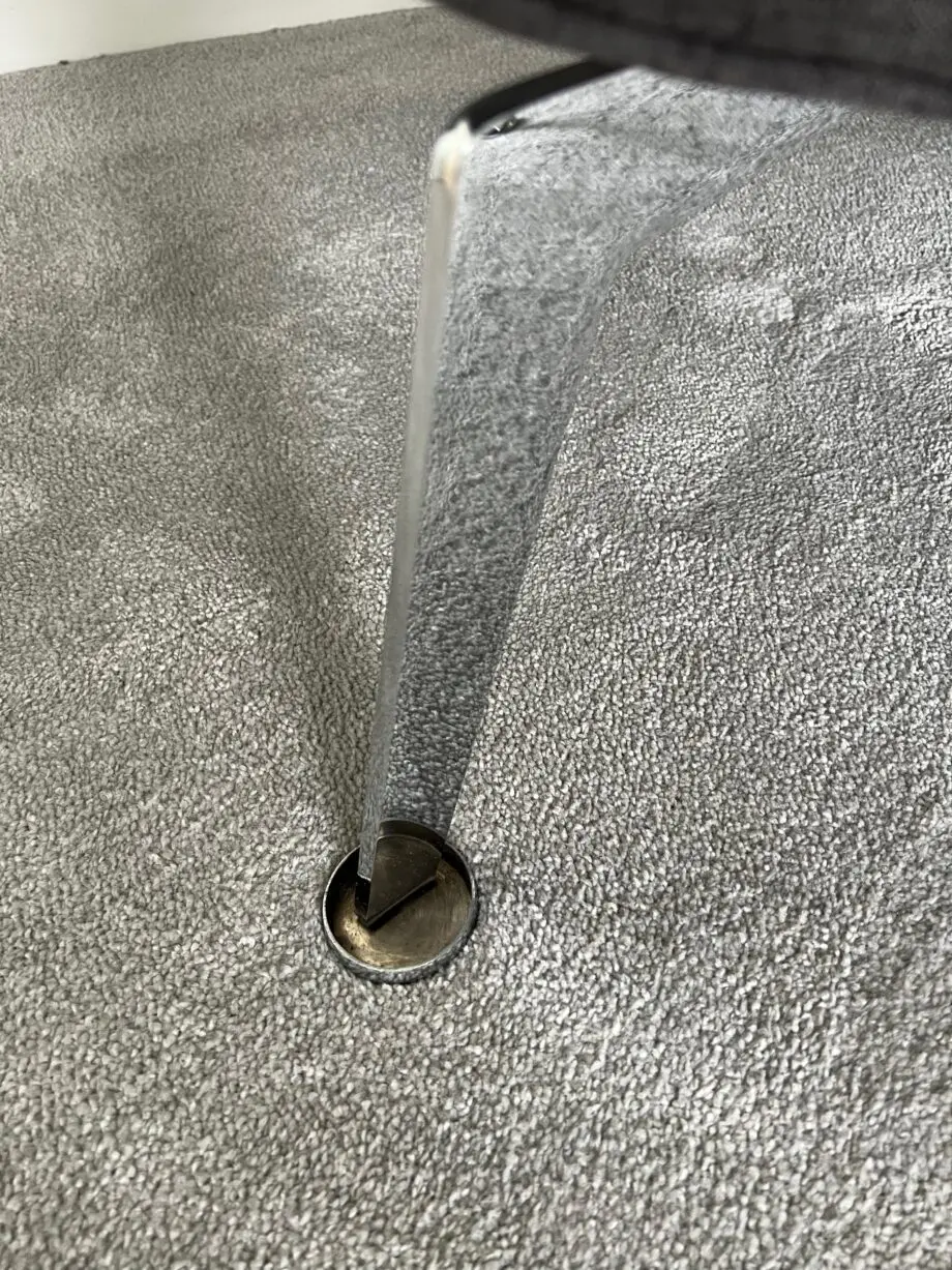 Armchair grey material