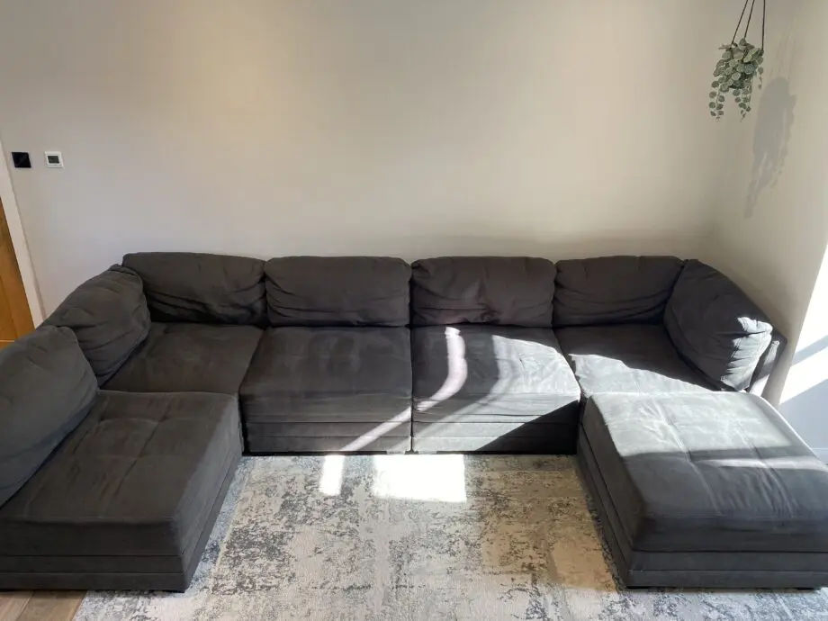 Dark grey/charcoal Modular sofa