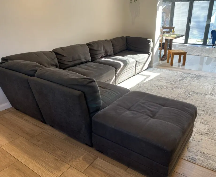 Dark grey/charcoal Modular sofa