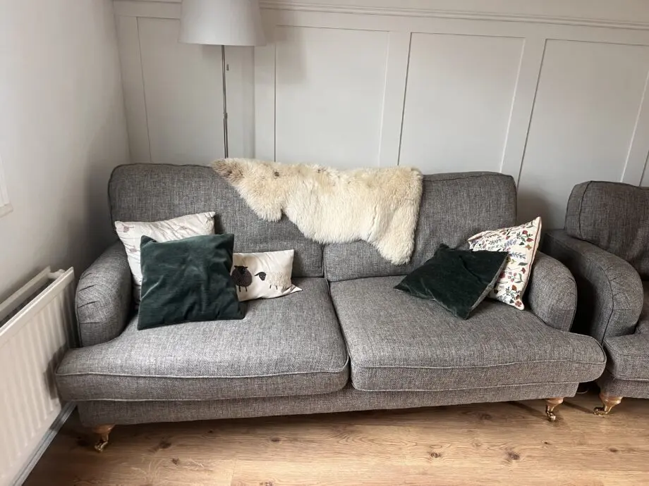 SCS Nutmeg Jack Collection (no longer available online) - Jack 3 seater sofa and matching Jack Love chair