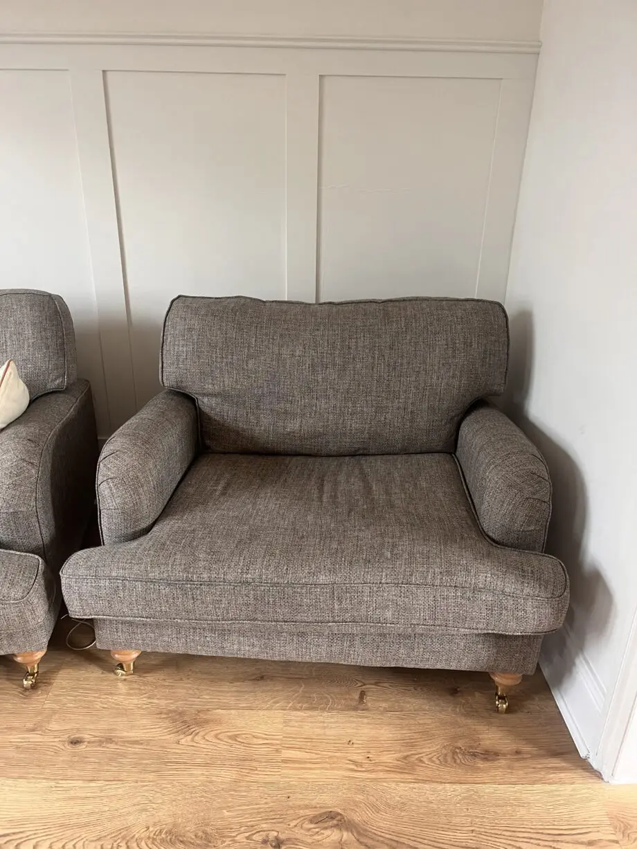 SCS Nutmeg Jack Collection (no longer available online) - Jack 3 seater sofa and matching Jack Love chair