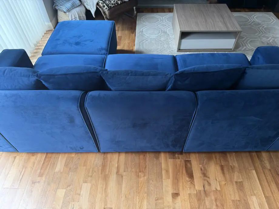 Kouch Three Seater Sofa & Footstool