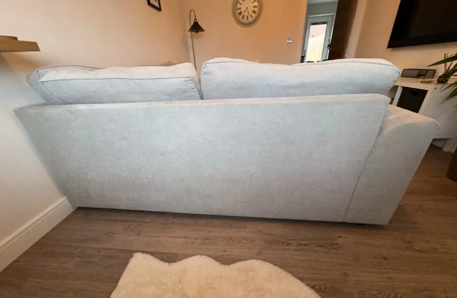DFS Grey Orka Sofa + Foot Stool
