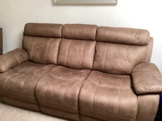 Harvey’s brown 3 seater sofa
