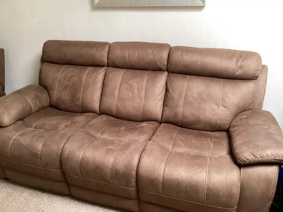 Harvey’s brown 3 seater sofa