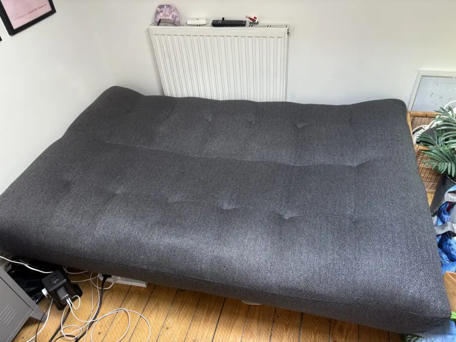 Habitat Kota 3 Seater Fabric Clic Clac Sofa Bed - Grey