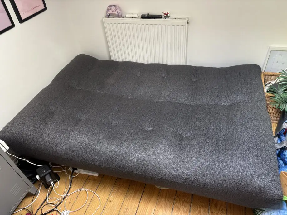 Habitat Kota 3 Seater Fabric Clic Clac Sofa Bed - Grey