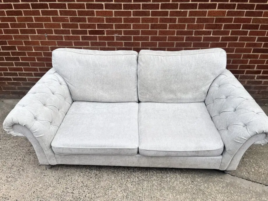 Next Glamour Weave silver Gosford 3 seater