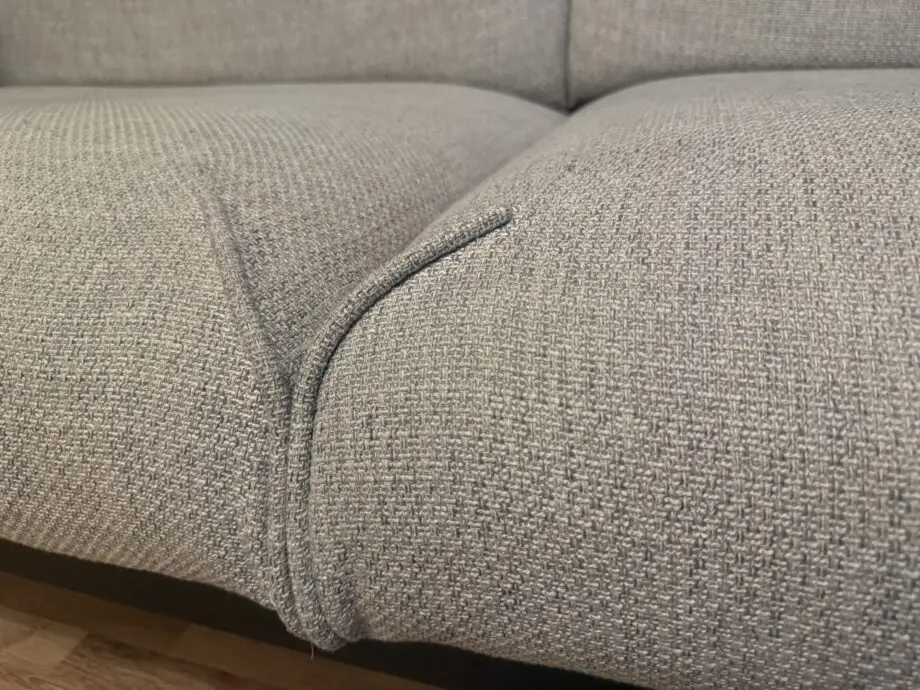 IKEA ÄPPLARYD 3-seat sofa with chaise longue, Lejde light grey