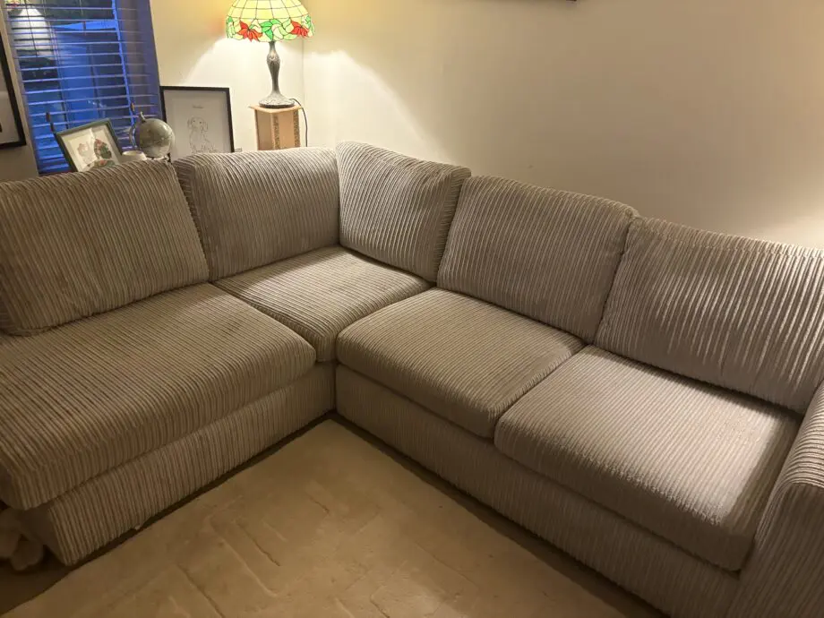 DFS Silver Large Sofa Bed