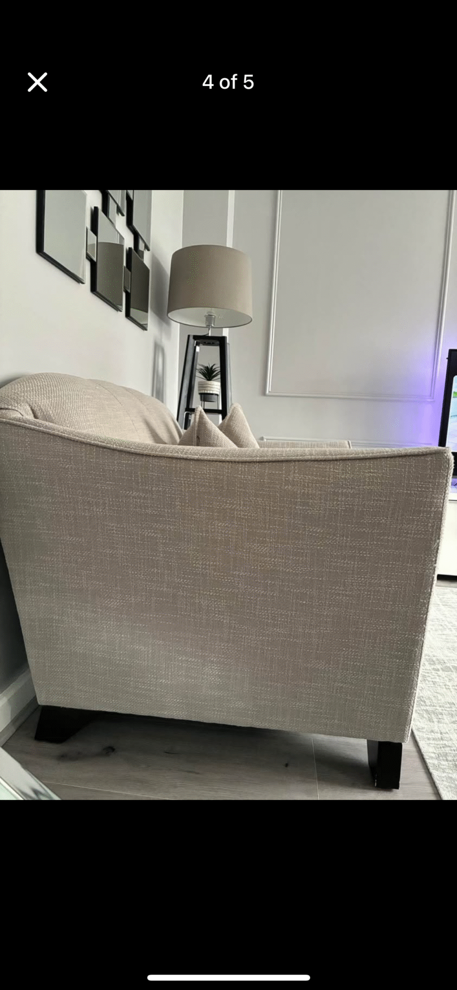 Sofology two seater sofa & loveseat