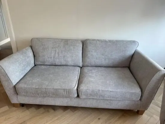 Sofology Silver / Grey 2 & 3 seater sofa