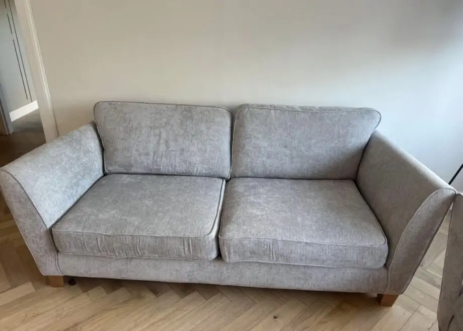 Sofology Silver / Grey 2 & 3 seater sofa